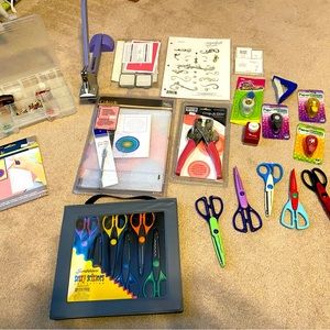 Huge scrapbooking lot